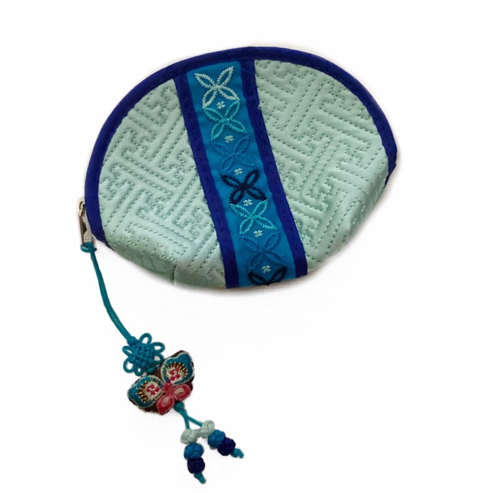 4/$15 💗 Teal Zip-up Coin Purse